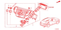 MODULE CENTRAL (NAVIGATION) pour Honda ACCORD TOURER 2.0 EXECUTIVE 5 Portes 6 vitesses manuelles 2013
