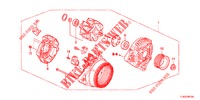 ALTERNATEUR (DENSO) (2.0L) pour Honda ACCORD TOURER 2.0 S 5 Portes 6 vitesses manuelles 2013