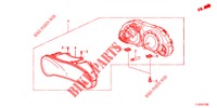 COMPTEUR pour Honda ACCORD TOURER 2.0 S 5 Portes 6 vitesses manuelles 2013