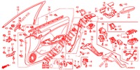GARNITURE DE PORTE AVANT (LH) pour Honda ACCORD TOURER 2.0 S 5 Portes 6 vitesses manuelles 2013