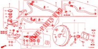 MAITRE CYLINDRE DE FREIN/ALIMENTATION PRINCIPALE (LH) pour Honda ACCORD TOURER 2.0 S 5 Portes 6 vitesses manuelles 2013