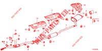 TUYAU D'ECHAPPEMENT (2.0L) pour Honda ACCORD TOURER 2.0 S 5 Portes 6 vitesses manuelles 2013