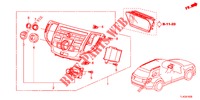 MODULE CENTRAL (NAVIGATION) pour Honda ACCORD TOURER 2.4 EXECUTIVE 5 Portes 6 vitesses manuelles 2013