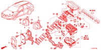 UNITE DE COMMANDE (COMPARTIMENT MOTEUR) (1) pour Honda ACCORD TOURER 2.4 EXECUTIVE 5 Portes 6 vitesses manuelles 2013