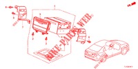 APPAREIL AUDIO (NAVIGATION) pour Honda ACCORD 2.0 ELEGANCE PACK 4 Portes 6 vitesses manuelles 2012