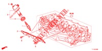 BOBINE TROU BOUCHON/BOUCHON (2.0L) pour Honda ACCORD 2.0 S 4 Portes 6 vitesses manuelles 2012