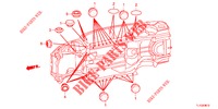 ANNEAU (INFERIEUR) pour Honda ACCORD DIESEL 2.2 ELEGANCE PACK 4 Portes 5 vitesses automatique 2012