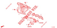 COLLECTEUR D'ECHAPPEMENT (DIESEL) pour Honda ACCORD DIESEL 2.2 ELEGANCE PACK 4 Portes 5 vitesses automatique 2012