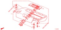 COUVERCLE DE MOTEUR (DIESEL) pour Honda ACCORD DIESEL 2.2 ELEGANCE PACK 4 Portes 5 vitesses automatique 2012