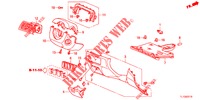 GARNITURE D'INSTRUMENT (COTE DE CONDUCTEUR) (LH) pour Honda ACCORD DIESEL 2.2 ELEGANCE PACK 4 Portes 5 vitesses automatique 2012