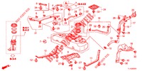 RESERVOIR A CARBURANT (DIESEL) pour Honda ACCORD DIESEL 2.2 ELEGANCE PACK 4 Portes 5 vitesses automatique 2012