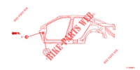 ANNEAU (LATERAL) pour Honda ACCORD DIESEL 2.2 EXECUTIVE 4 Portes 6 vitesses manuelles 2012