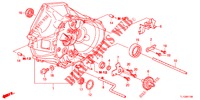 CARTER D'EMBRAYAGE (DIESEL) pour Honda ACCORD DIESEL 2.2 EXECUTIVE 4 Portes 6 vitesses manuelles 2012