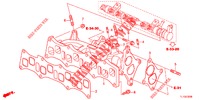 COLLECTEUR D'ADMISSION (DIESEL) pour Honda ACCORD DIESEL 2.2 EXECUTIVE 4 Portes 6 vitesses manuelles 2012