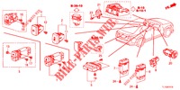 COMMUTATEUR (LH) pour Honda ACCORD DIESEL 2.2 EXECUTIVE 4 Portes 6 vitesses manuelles 2012