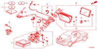 SYSTEME DE NAVIGATION pour Honda ACCORD DIESEL 2.2 EXECUTIVE 4 Portes 6 vitesses manuelles 2012