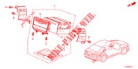 APPAREIL AUDIO (NAVIGATION) pour Honda ACCORD 2.0 EXECUTIVE 4 Portes 5 vitesses automatique 2013