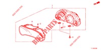 COMPTEUR pour Honda ACCORD DIESEL 2.2 COMFORT 4 Portes 5 vitesses automatique 2013