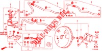 MAITRE CYLINDRE DE FREIN/ALIMENTATION PRINCIPALE (LH) pour Honda ACCORD DIESEL 2.2 COMFORT 4 Portes 5 vitesses automatique 2013