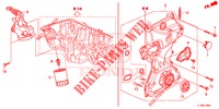 POMPE A HUILE (2.0L) pour Honda ACCORD 2.0 COMFORT 4 Portes 6 vitesses manuelles 2014