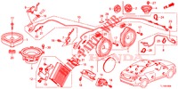 ANTENNE DE RADIO/HAUT PARLEUR (LH) pour Honda ACCORD 2.0 S 4 Portes 5 vitesses automatique 2014