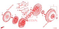 EMBRAYAGE/CONVERTISSEUR DE COUPLE pour Honda ACCORD 2.0 S 4 Portes 5 vitesses automatique 2014