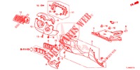 GARNITURE D'INSTRUMENT (COTE DE CONDUCTEUR) (LH) pour Honda ACCORD 2.0 S 4 Portes 5 vitesses automatique 2014