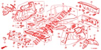 PLATEAU ARRIERE/GARNITURE LATERALE pour Honda ACCORD 2.0 S 4 Portes 5 vitesses automatique 2014
