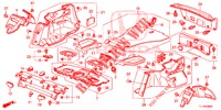 PLATEAU ARRIERE/GARNITURE LATERALE pour Honda ACCORD DIESEL 2.2 COMFORT 4 Portes 5 vitesses automatique 2014