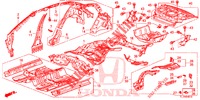 PLANCHER/PANNEAUX INTERIEURS pour Honda ACCORD DIESEL 2.2 EXECUTIVE 4 Portes 6 vitesses manuelles 2014