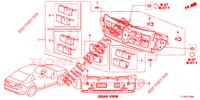 COMMANDE DE CHAUFFAGE pour Honda ACCORD DIESEL 2.2 LUXURY 4 Portes 5 vitesses automatique 2014