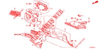 GARNITURE D'INSTRUMENT (COTE DE CONDUCTEUR) (LH) pour Honda ACCORD DIESEL 2.2 LUXURY 4 Portes 5 vitesses automatique 2014