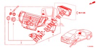 MODULE CENTRAL (NAVIGATION) pour Honda ACCORD DIESEL 2.2 LUXURY 4 Portes 5 vitesses automatique 2014