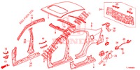 PANNEAUX EXTERIEURS/PANNEAU ARRIERE pour Honda ACCORD DIESEL 2.2 LUXURY 4 Portes 5 vitesses automatique 2014