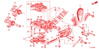 POMPE A HUILE (DIESEL) pour Honda ACCORD DIESEL 2.2 LUXURY 4 Portes 5 vitesses automatique 2014