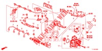 TRINGLE DE CARBURANT/POMPE A HAUTE PRESSION (DIESEL) pour Honda ACCORD DIESEL 2.2 LUXURY 4 Portes 5 vitesses automatique 2014