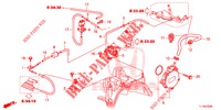 TUYAU D'INSTALLATION/POMPE A VIDE (DIESEL) pour Honda ACCORD DIESEL 2.2 LUXURY 4 Portes 5 vitesses automatique 2014