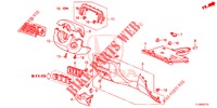 GARNITURE D'INSTRUMENT (COTE DE CONDUCTEUR) (LH) pour Honda ACCORD 2.4 EXCLUSIVE 4 Portes 6 vitesses manuelles 2014