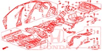 PLANCHER/PANNEAUX INTERIEURS pour Honda ACCORD 2.4 EXCLUSIVE 4 Portes 5 vitesses automatique 2014