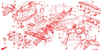 PLATEAU ARRIERE/GARNITURE LATERALE pour Honda ACCORD 2.4 EXCLUSIVE 4 Portes 5 vitesses automatique 2014