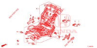 COMP. DE SIEGE AV. (G.) (SIEGE REGLAGE MANUEL) pour Honda ACCORD 2.4 S 4 Portes 6 vitesses manuelles 2014