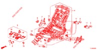 COMP. DE SIEGE AV. (D.) (SIEGE REGLAGE MANUEL) pour Honda ACCORD 2.4 S 4 Portes 5 vitesses automatique 2014