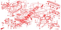 PLATEAU ARRIERE/GARNITURE LATERALE pour Honda ACCORD 2.0 S 4 Portes 6 vitesses manuelles 2015