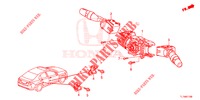 COMMUTATEUR COMBINE pour Honda ACCORD DIESEL 2.2 COMFORT 4 Portes 5 vitesses automatique 2015