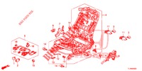 COMP. DE SIEGE AV. (D.) (SIEGE REGLAGE MANUEL) pour Honda ACCORD 2.4 S 4 Portes 5 vitesses automatique 2015