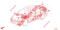 FAISCEAU DES FILS (2) (LH) pour Honda ACCORD 2.4 S 4 Portes 5 vitesses automatique 2015