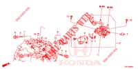 LEVIER DE CHANGEMENT (1.5L/2.0L) pour Honda CIVIC 1.5 CONFORT 4 Portes 6 vitesses manuelles 2017