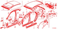 PANNEAUX EXTERIEURS/PANNEAU ARRIERE pour Honda CIVIC 1.5 ELEGANCE 4 Portes 6 vitesses manuelles 2017