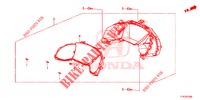 COMPTEUR (NS) pour Honda CIVIC DIESEL 1.6 ENTRY 4 Portes 6 vitesses manuelles 2018