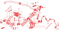 ARTICULATION pour Honda CIVIC DIESEL 1.6 ENTRY 4 Portes 9 vitesses automatique 2018